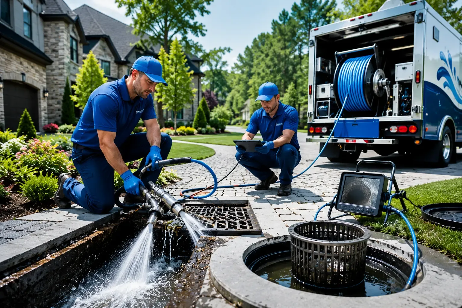 Local outdoor drain cleaning professionals in Sweet Home, TX