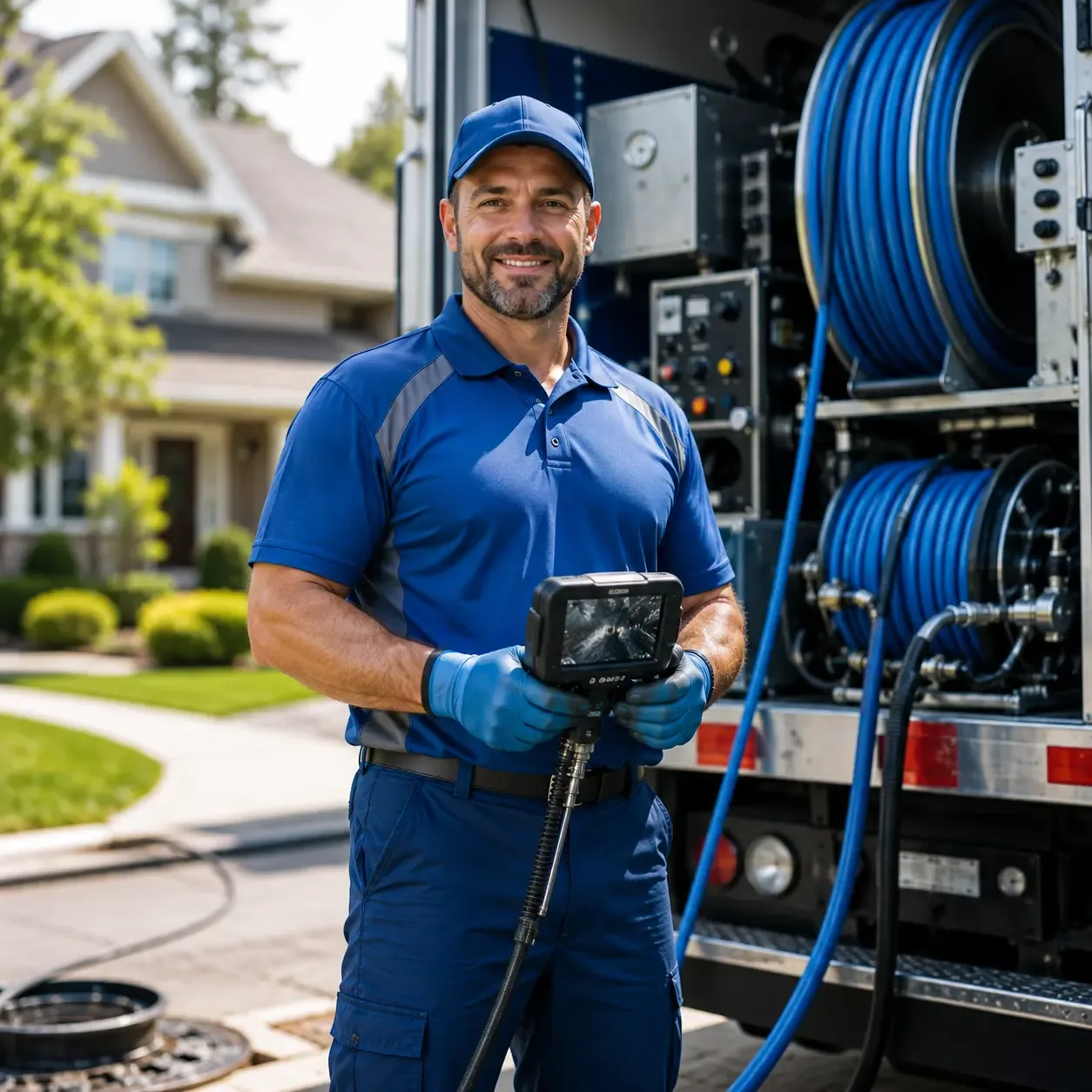 Local outdoor drain cleaning specialists in Sweet Home, TX